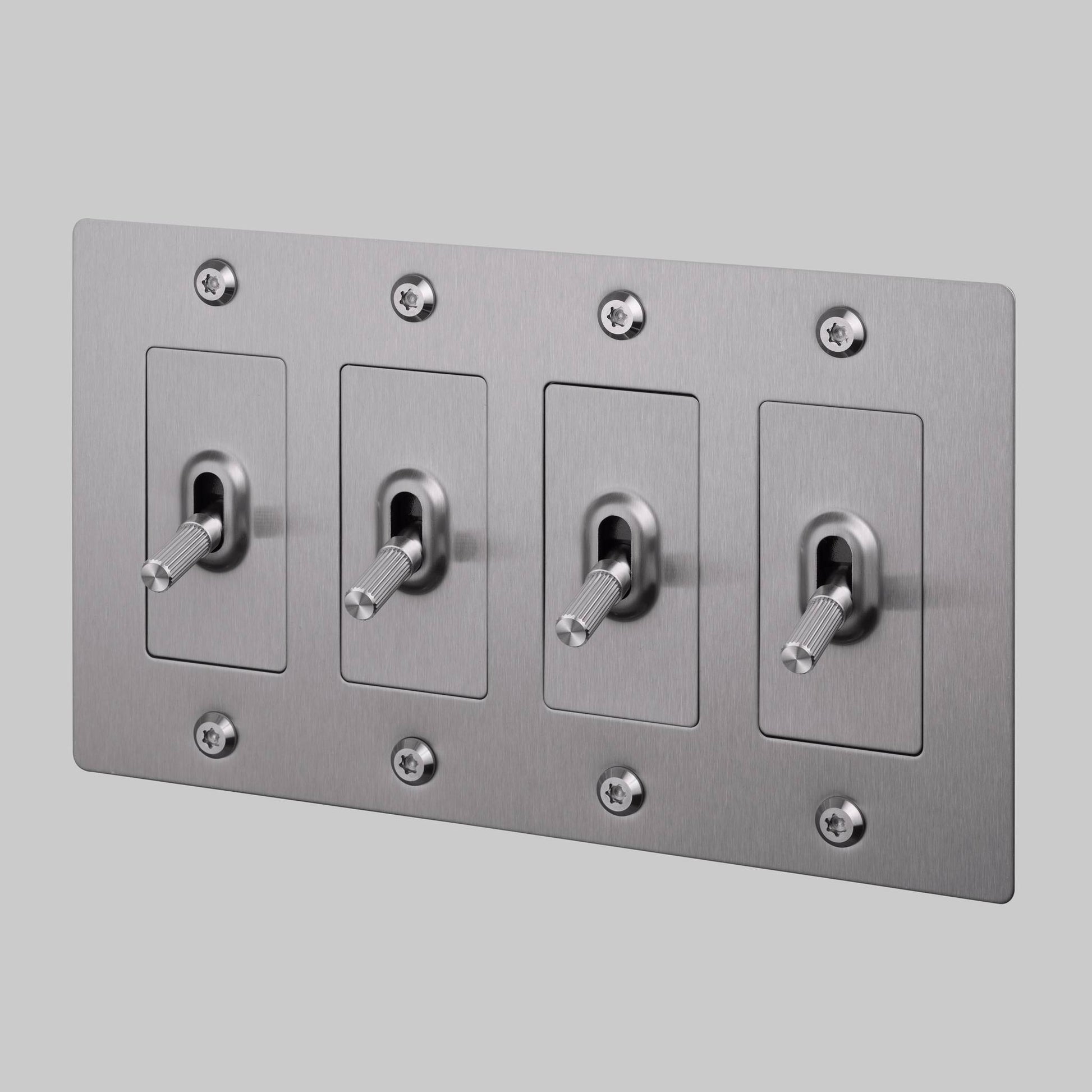 4G Toggle Linear Without Logo - Steel
