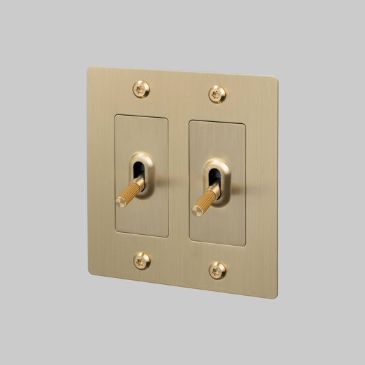 2G Toggle Linear Without Logo - Brass
