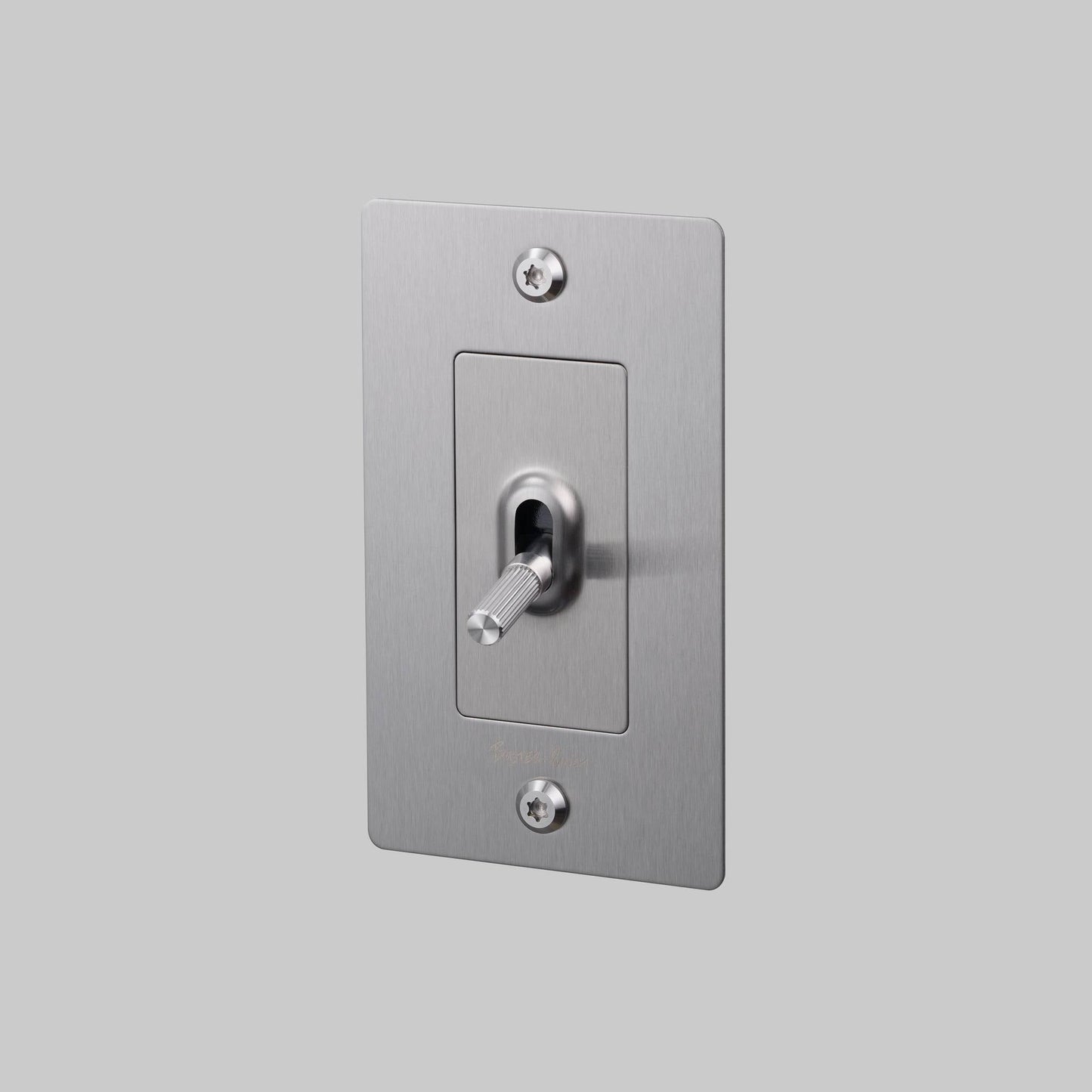 1G Toggle Linear With Logo - Steel