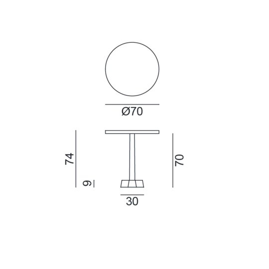 GERVASONI | BRASS TABLE | $1,286.00 - $1,988.00