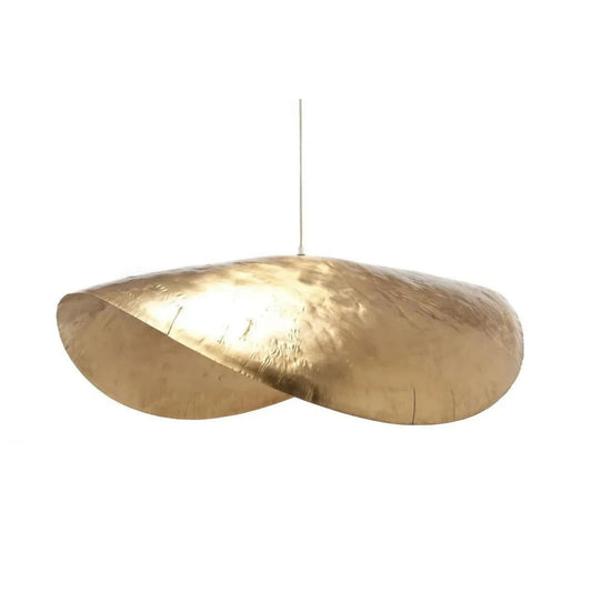 GERVASONI | LARGE BRASS SUSPENSION LAMP | $1,585.00