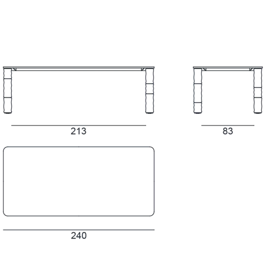 GERVASONI | BRICK TABLE | $8,939.00 - $9,618.00