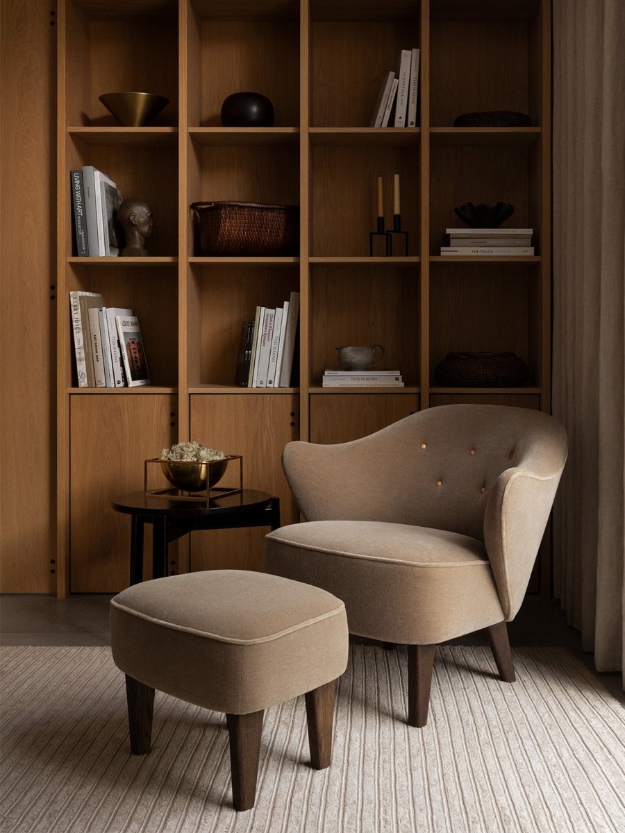 INGEBORG LOUNGE CHAIR, TEXTILE I $3,515.00 - $4,335.00