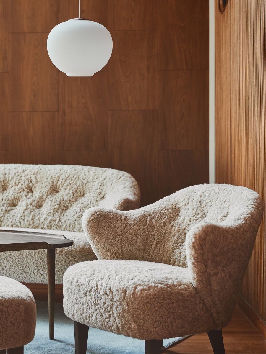 INGEBORG LOUNGE CHAIR, SHEEPSKIN I $7,655.00