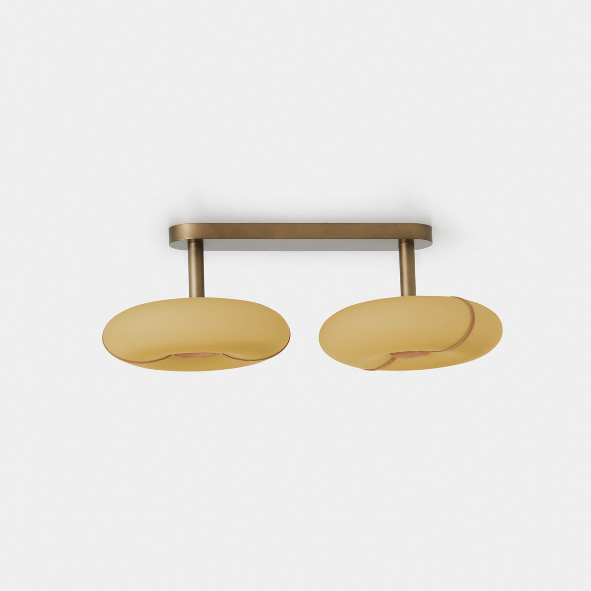 Bolina 509.71 ceiling light - amber glass