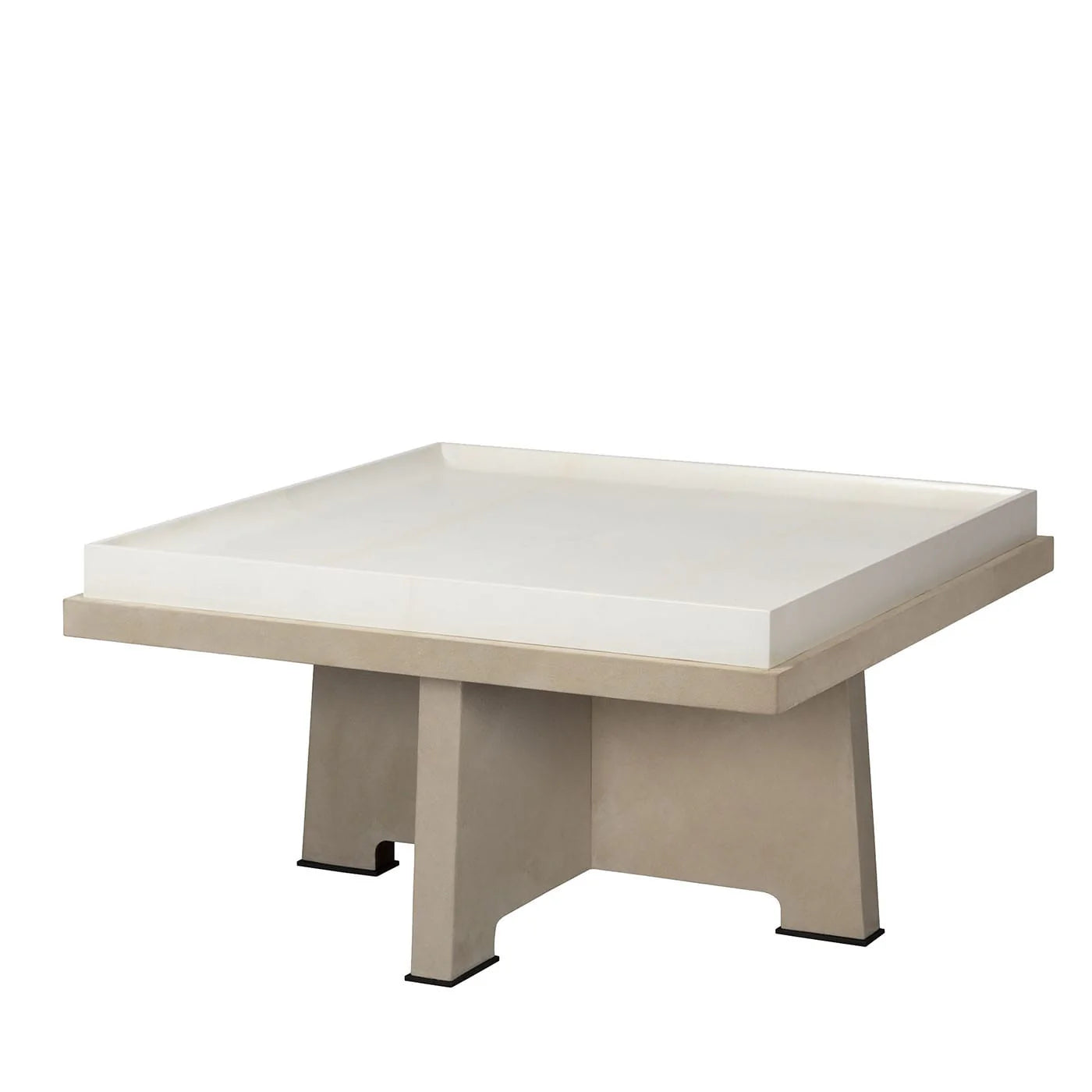 GIOBAGNARA | ATTICA SQUARE PARCHMENT COFFEE TABLE | $6,965.00