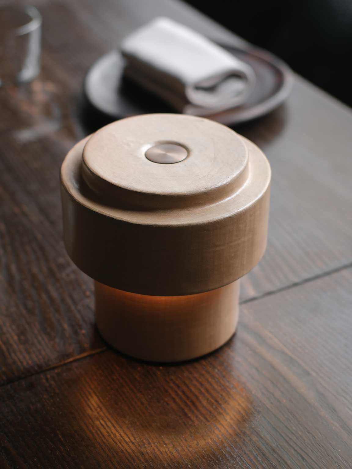 CAN NATURAL Portable Lamp by David Pompa