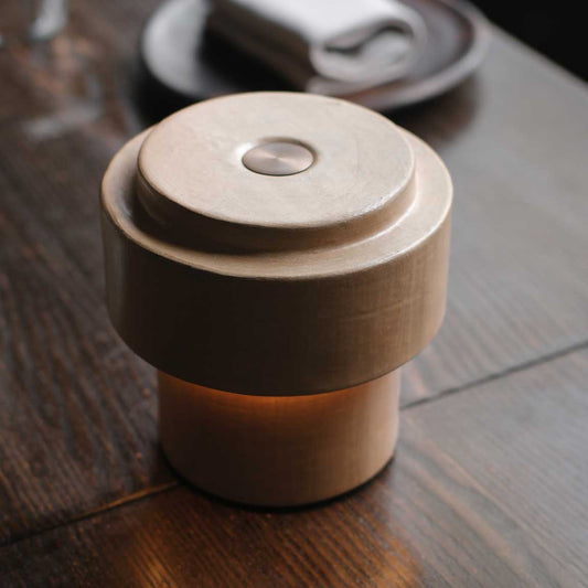 CAN NATURAL Portable Lamp by David Pompa