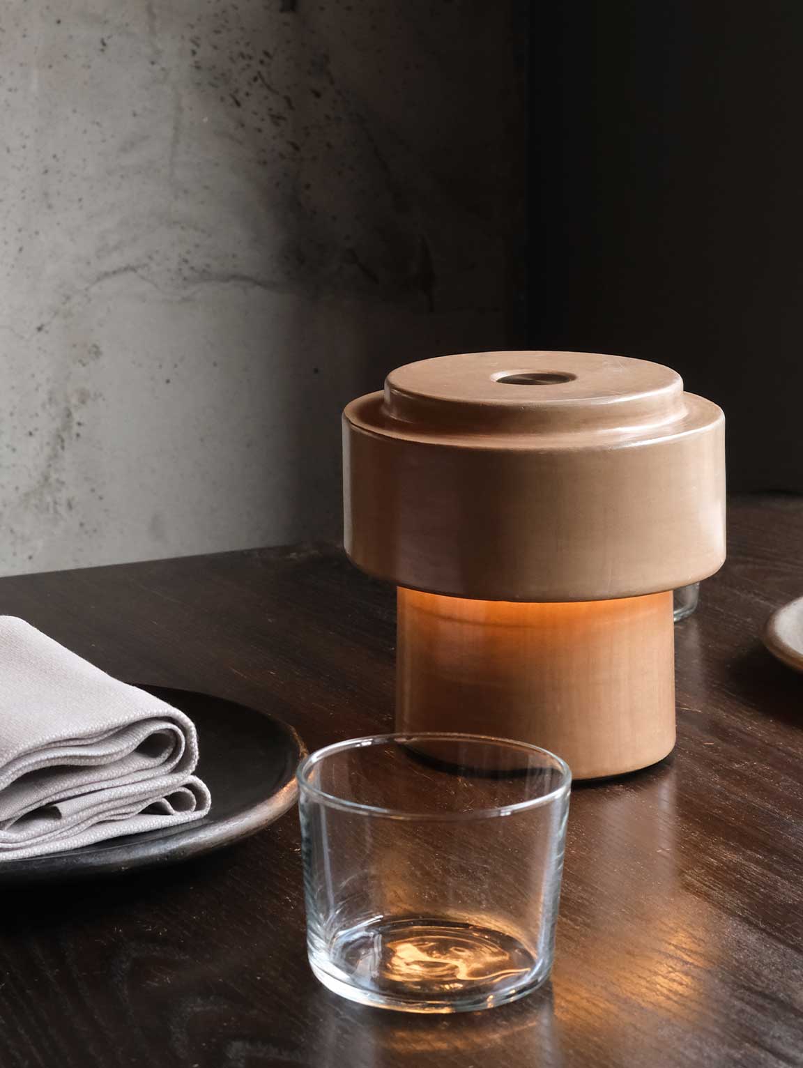 CAN NATURAL Portable Lamp by David Pompa
