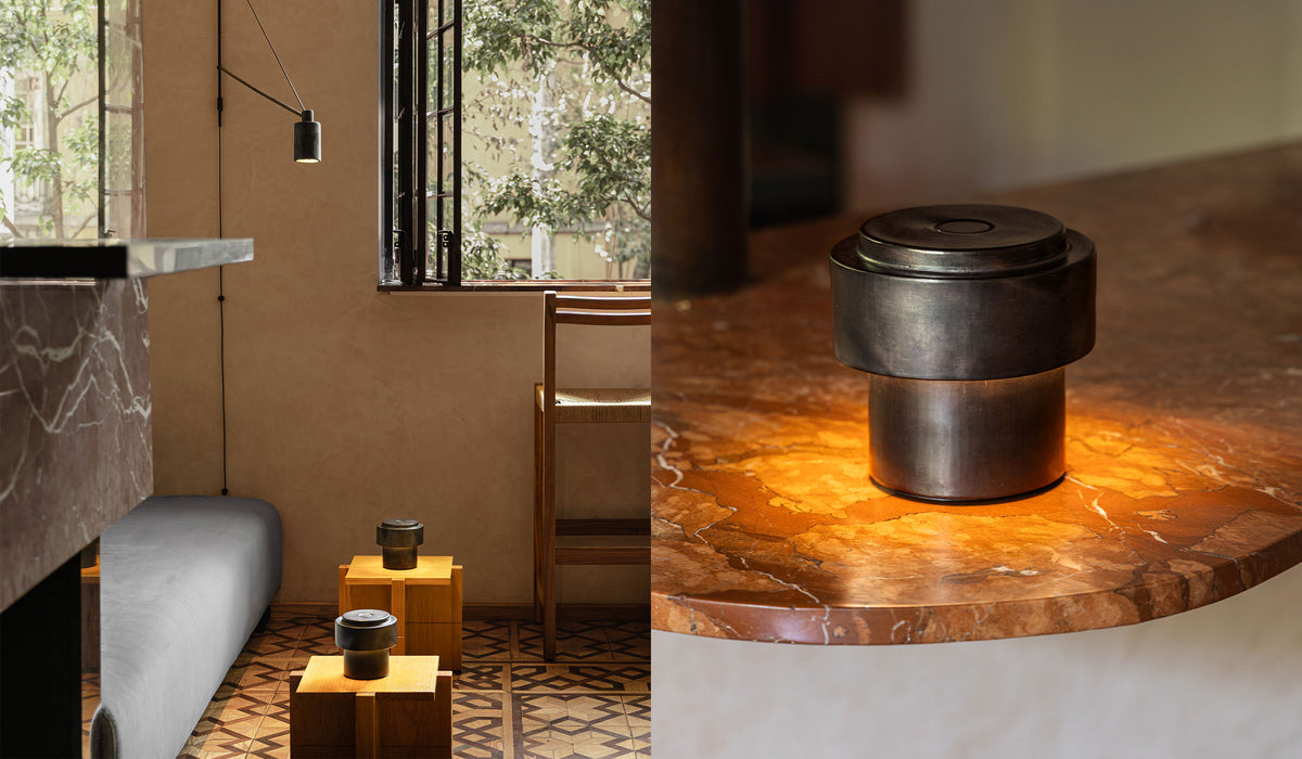 CAN Portable Lamp by David Pompa