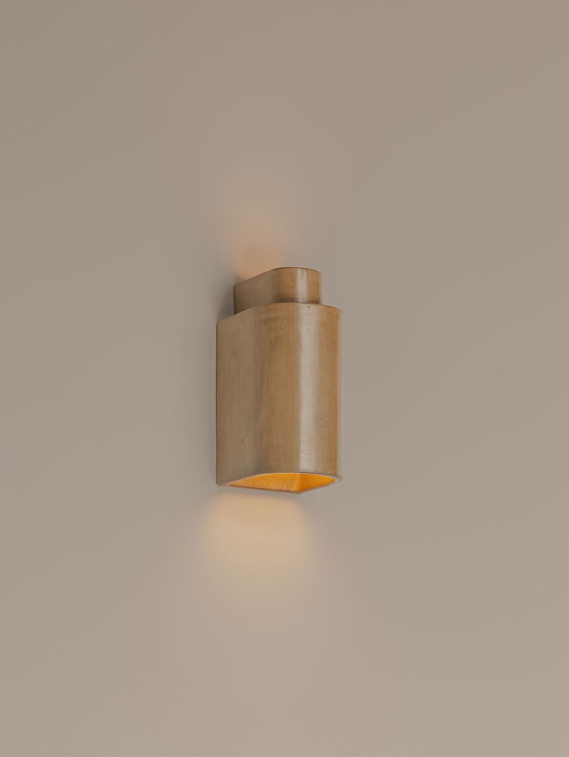 CAN NATURAL Wall Sconce by David Pompa