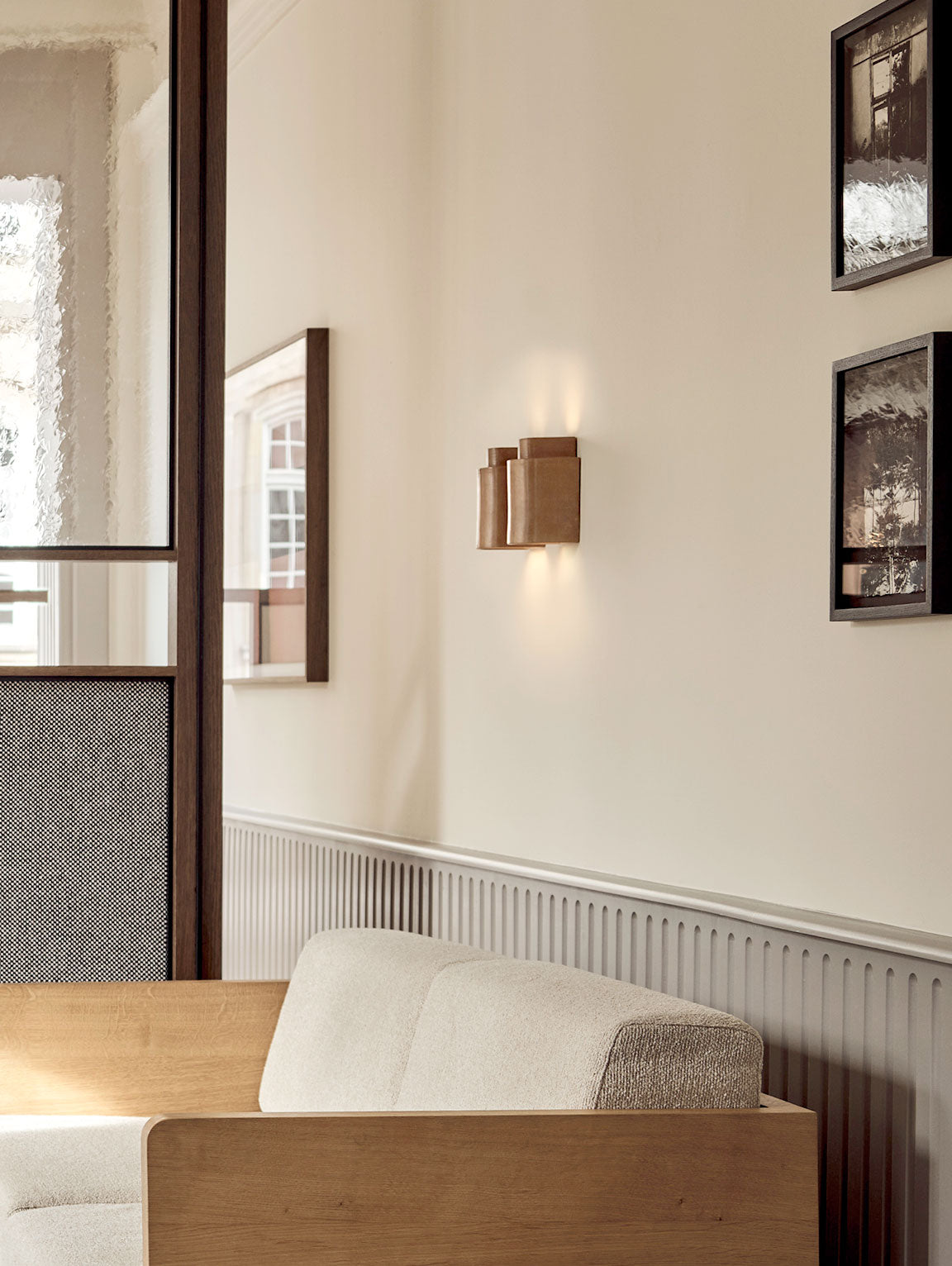 CAN NATURAL Wall Sconce by David Pompa