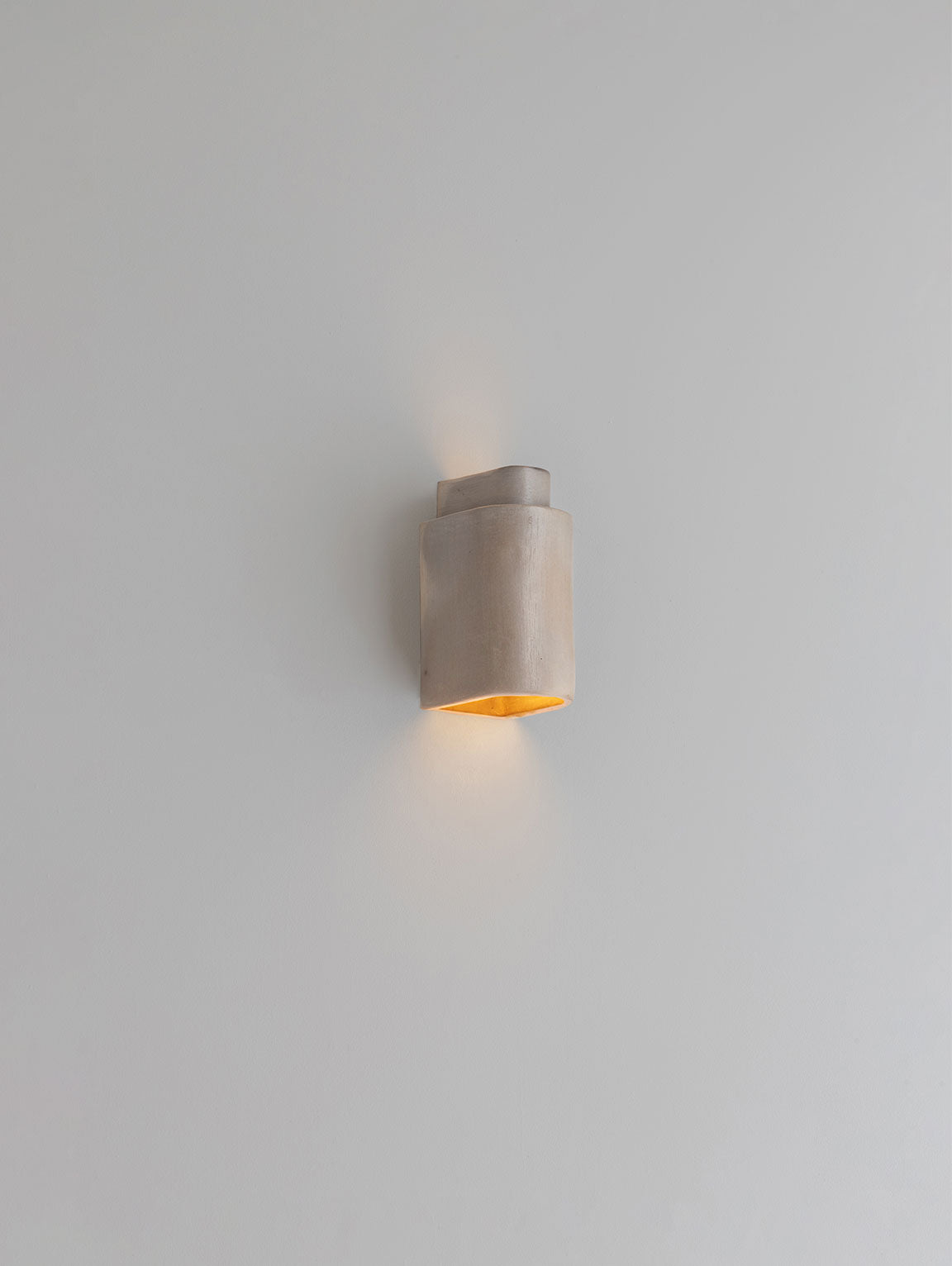 CAN GREY WHITE Wall Sconce by David Pompa