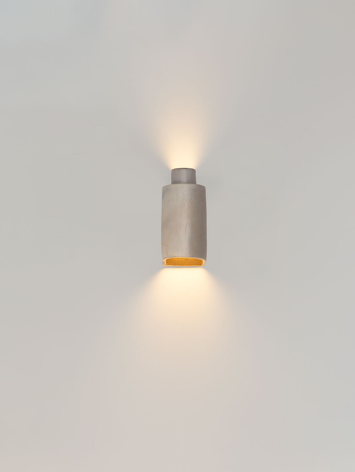CAN GREY WHITE Wall Sconce by David Pompa