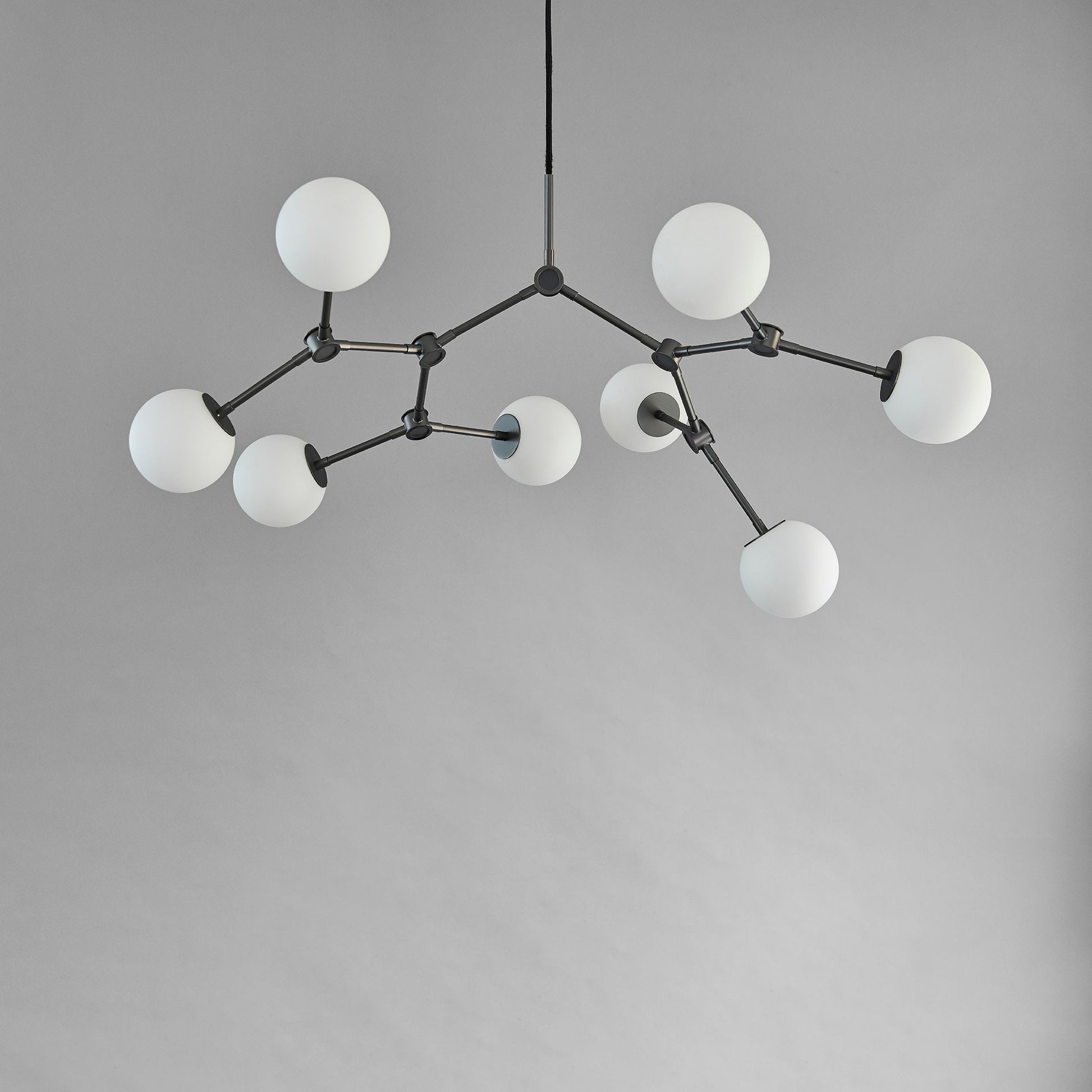 Drop Chandelier Bulp, Mini - Grey