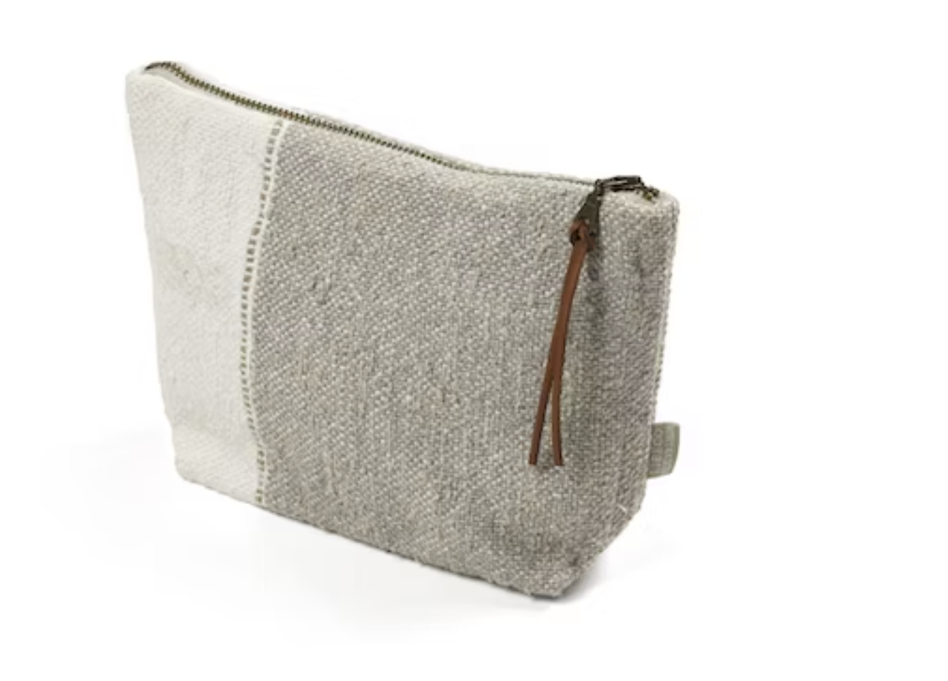 CHARLOTTE POUCH - Oyster Stripe $61.00