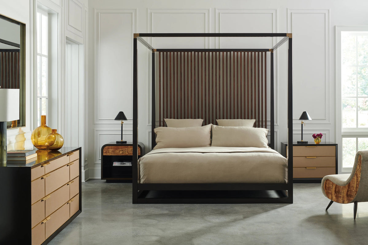 CARACOLE | Pinstripe Bed | $7,440.00