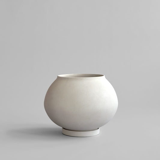 Sunao Plant Pot Fat, Big - Birch