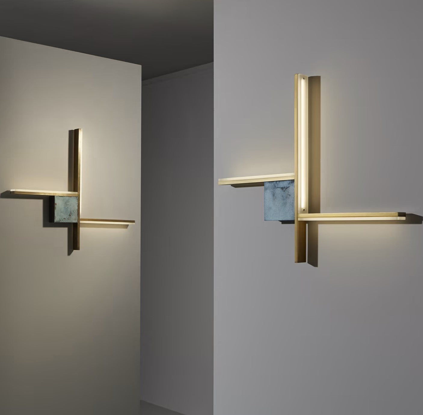 VENICEM | ESSENCE BRASS WALL LAMP - $6,831.00