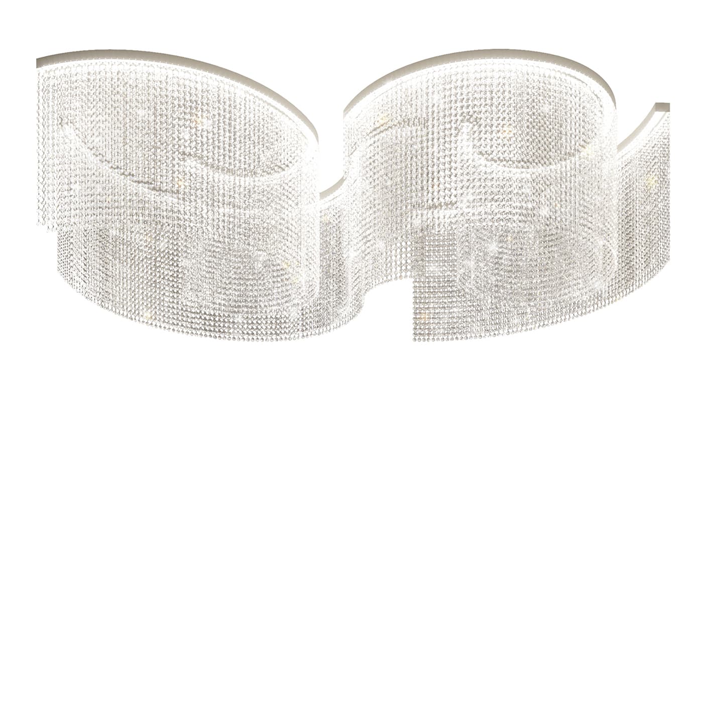 MASIERO | GALASSIA TRANSPARENT CRYSTAL CHANDELIER #2 | $21,340.00