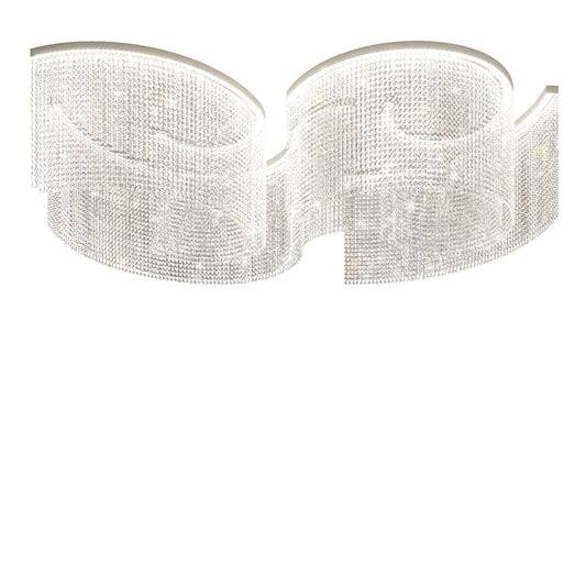 MASIERO | GALASSIA TRANSPARENT CRYSTAL CHANDELIER #2 | $21,340.00