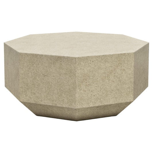 SNOC - GEMMA TRAVERTINE MEDIUM COFFEE TABLE - $1,850.00