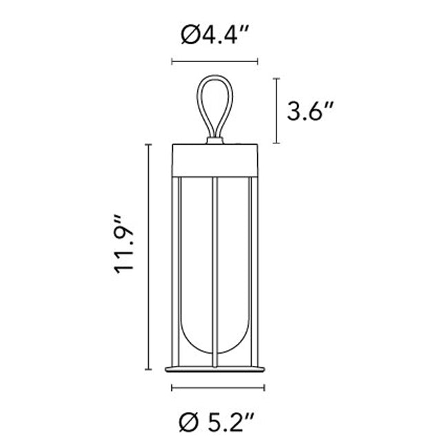 FLOS | IN VITRO PORTABLE LIGHT | $1,414.00