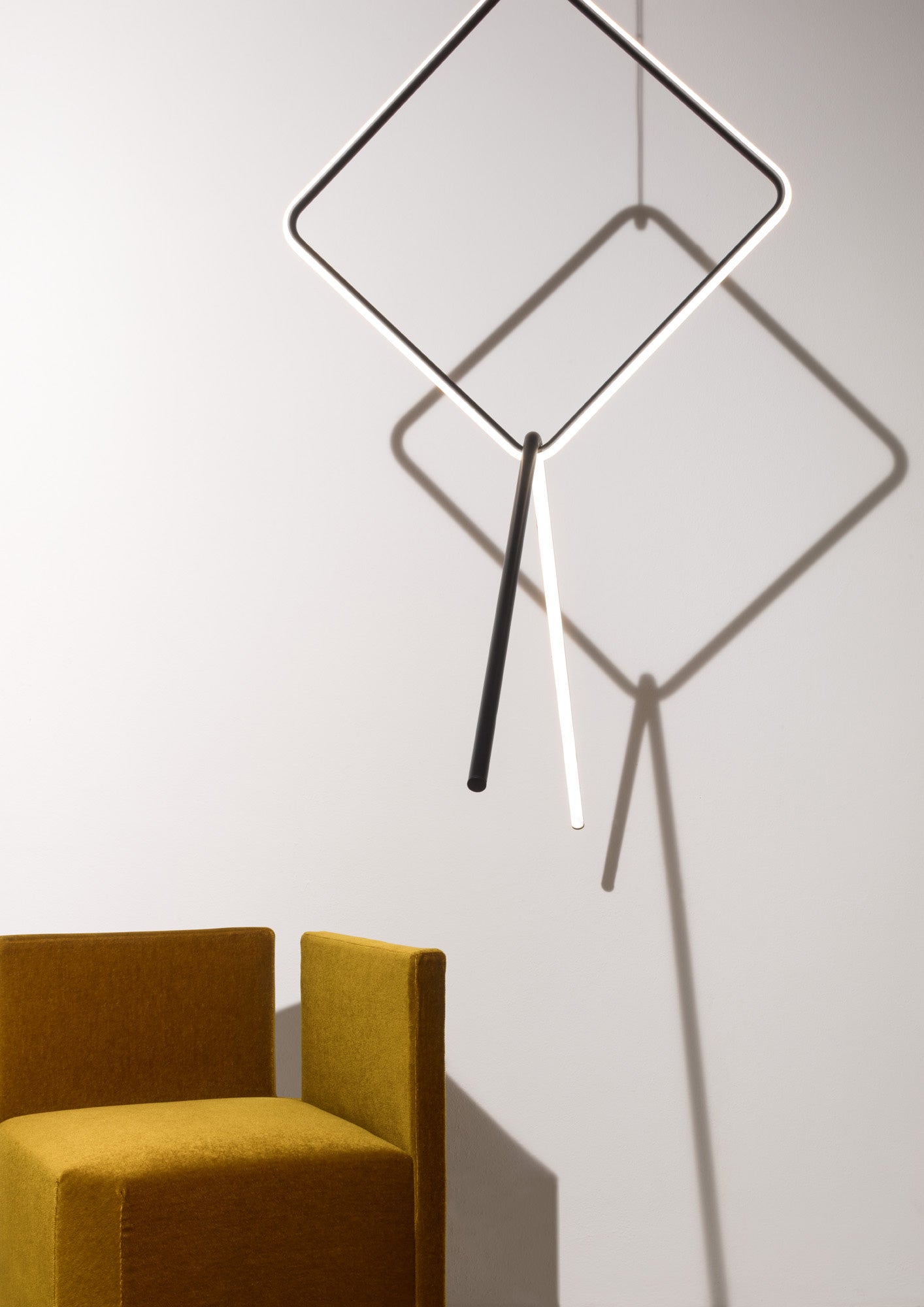 FLOS | ARRANGMENTS SINGLE SQUARE PENDANT LIGHT | $1,925.00 - $2,109.00