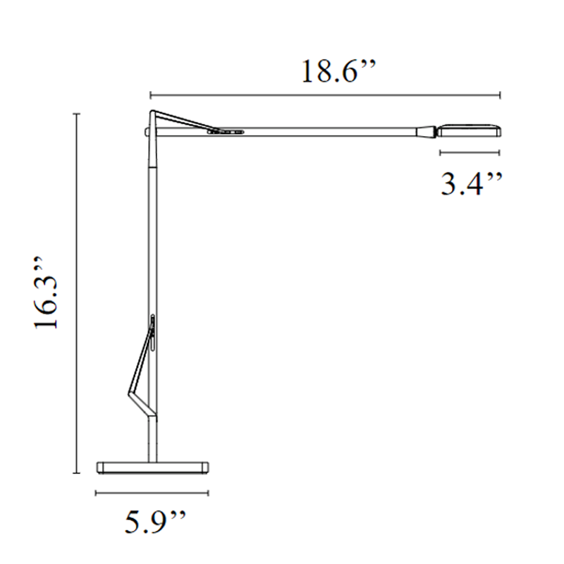 FLOS | KELVIN EDGE DESK LAMP LIGHT | $498.00 - $511.00