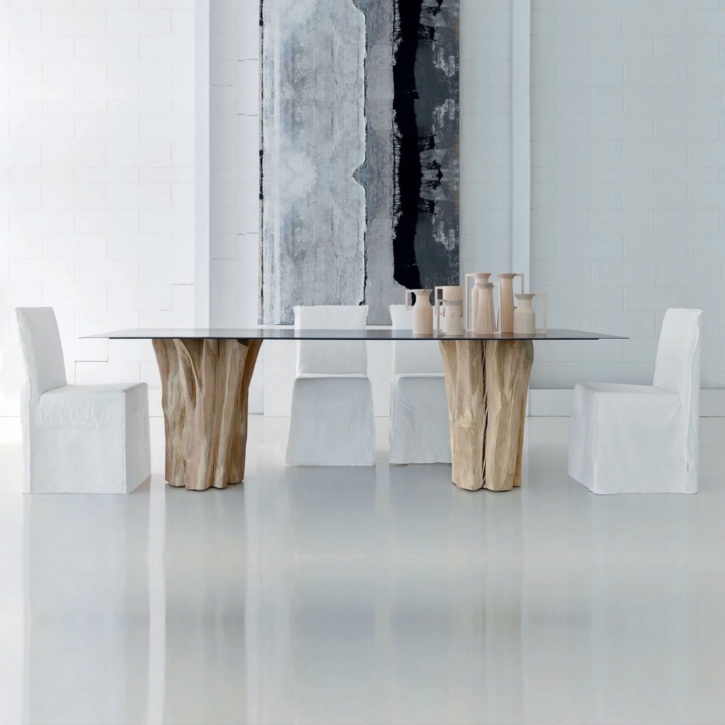 GERVASONI | LARGE BRICK TABLE | $8,241.00