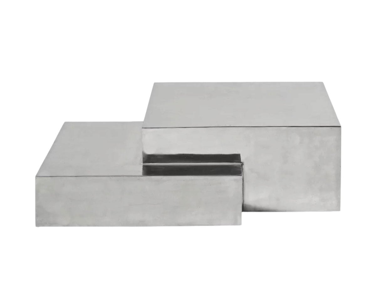 Medley polished coffee table by Gervasoni
