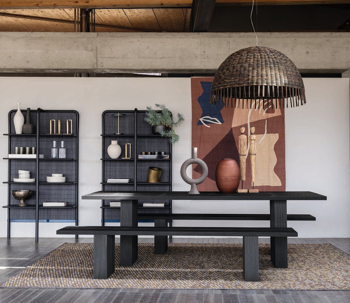 Yaku bench by Gervasoni