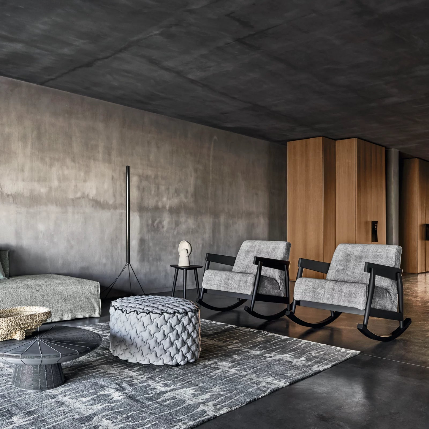 GERVASONI | BRICK ROCKING CHAIR | $3,996.00