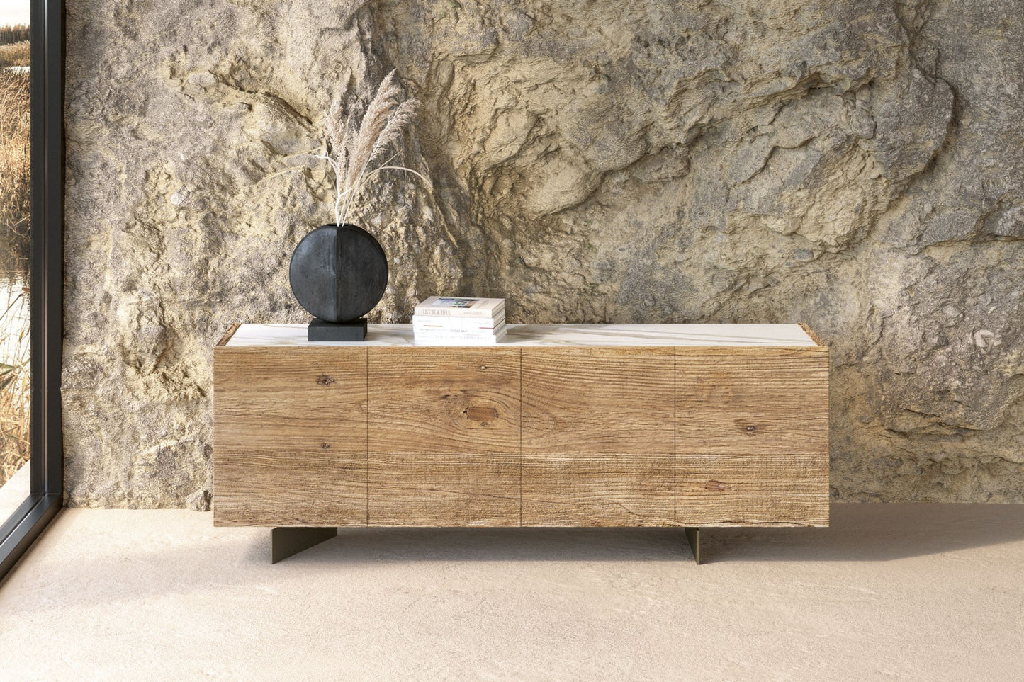 GEODE I sideboard by NATUREDESIGN