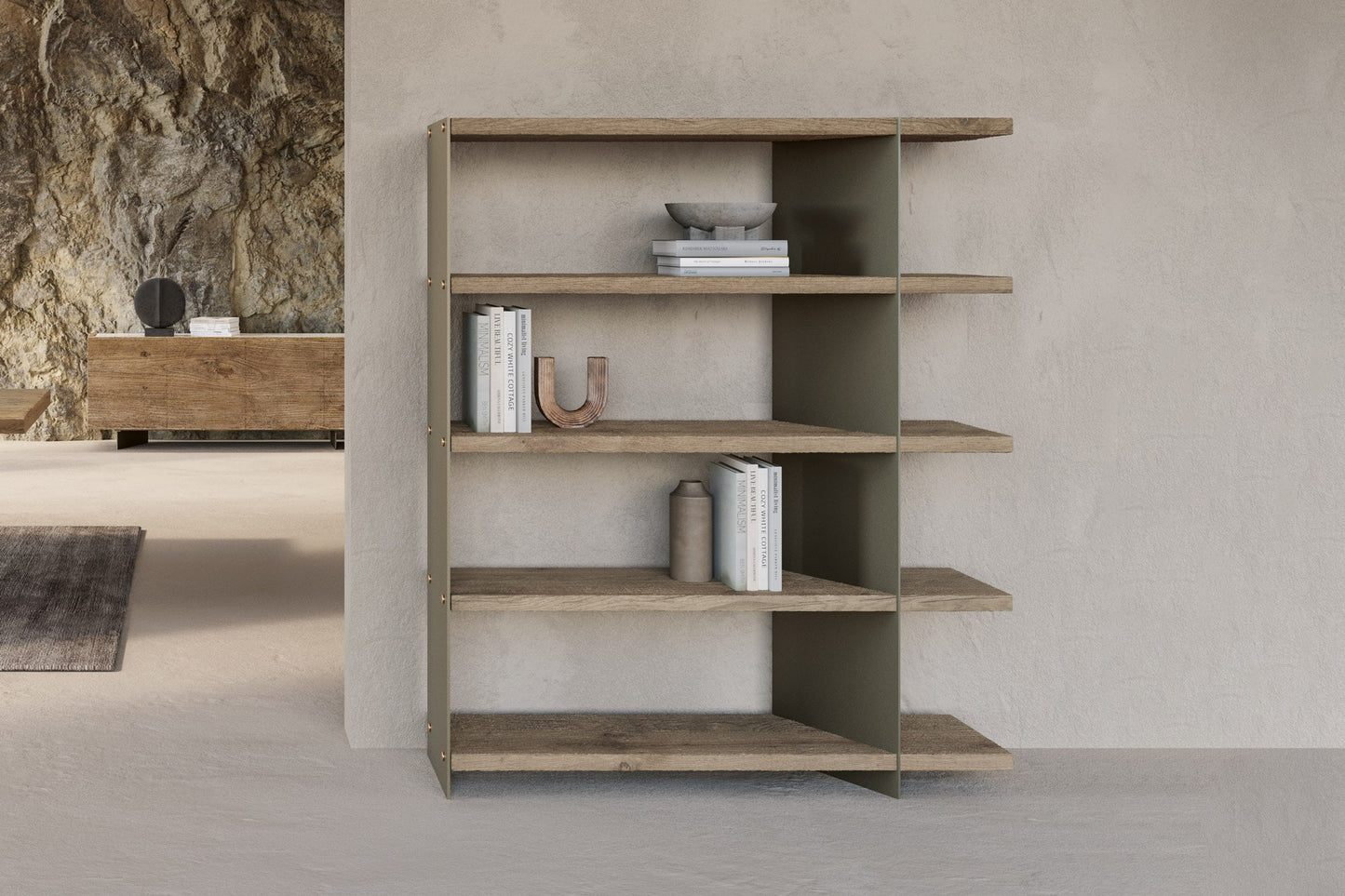 GRAFT METAL I bookcase by NATUREDESIGN