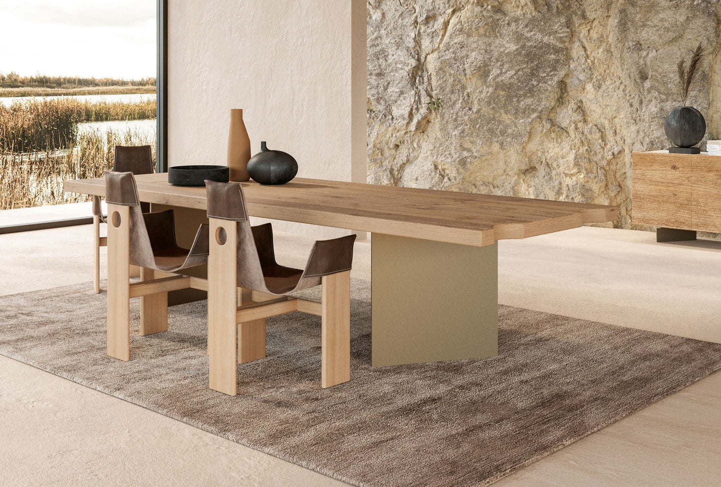 HARVEST l dining table by NATUREDESIGN