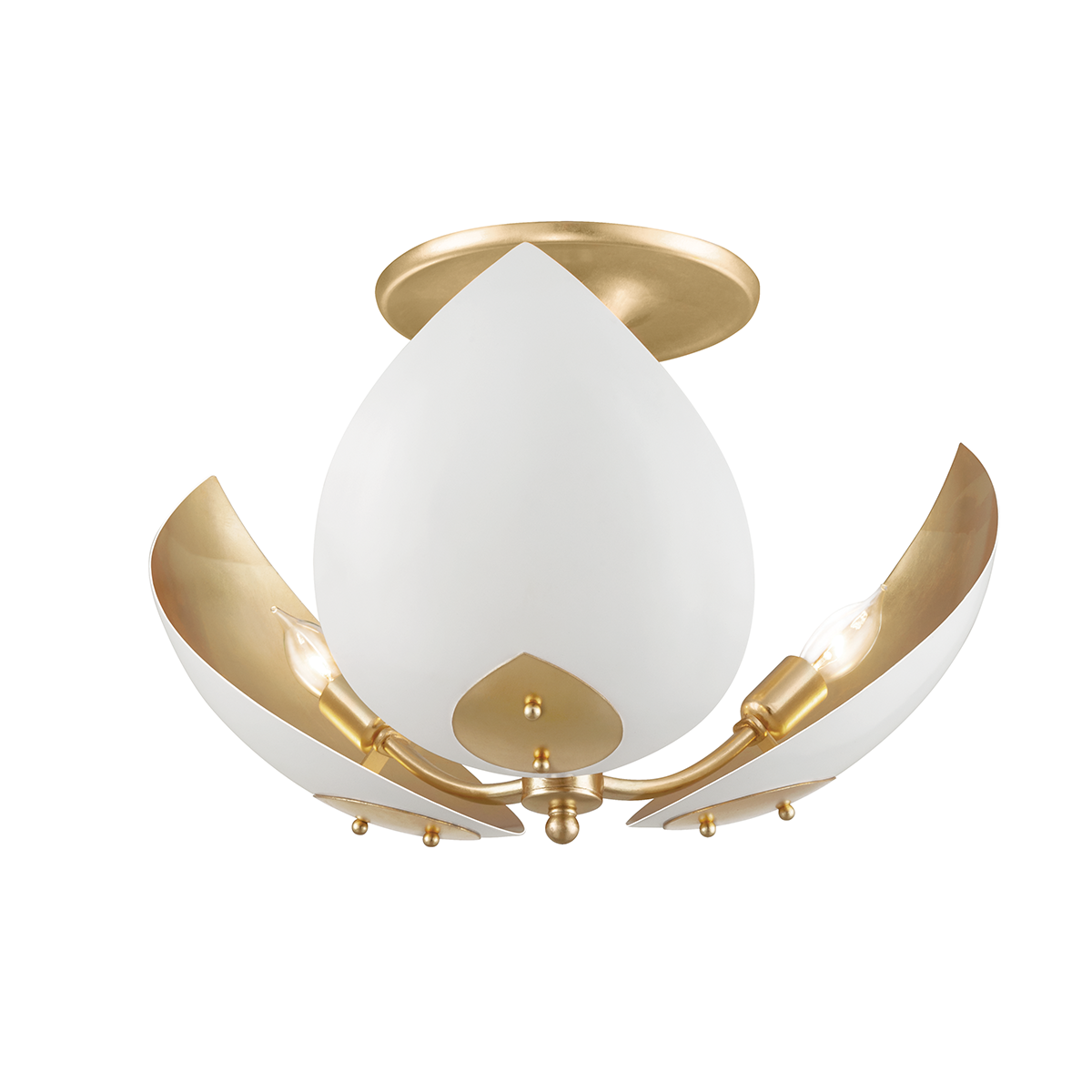 Lotus Semi Flush - Hudson Valley Lighting