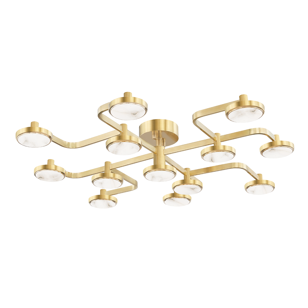 Meander Semi Flush - Hudson Valley Lighting