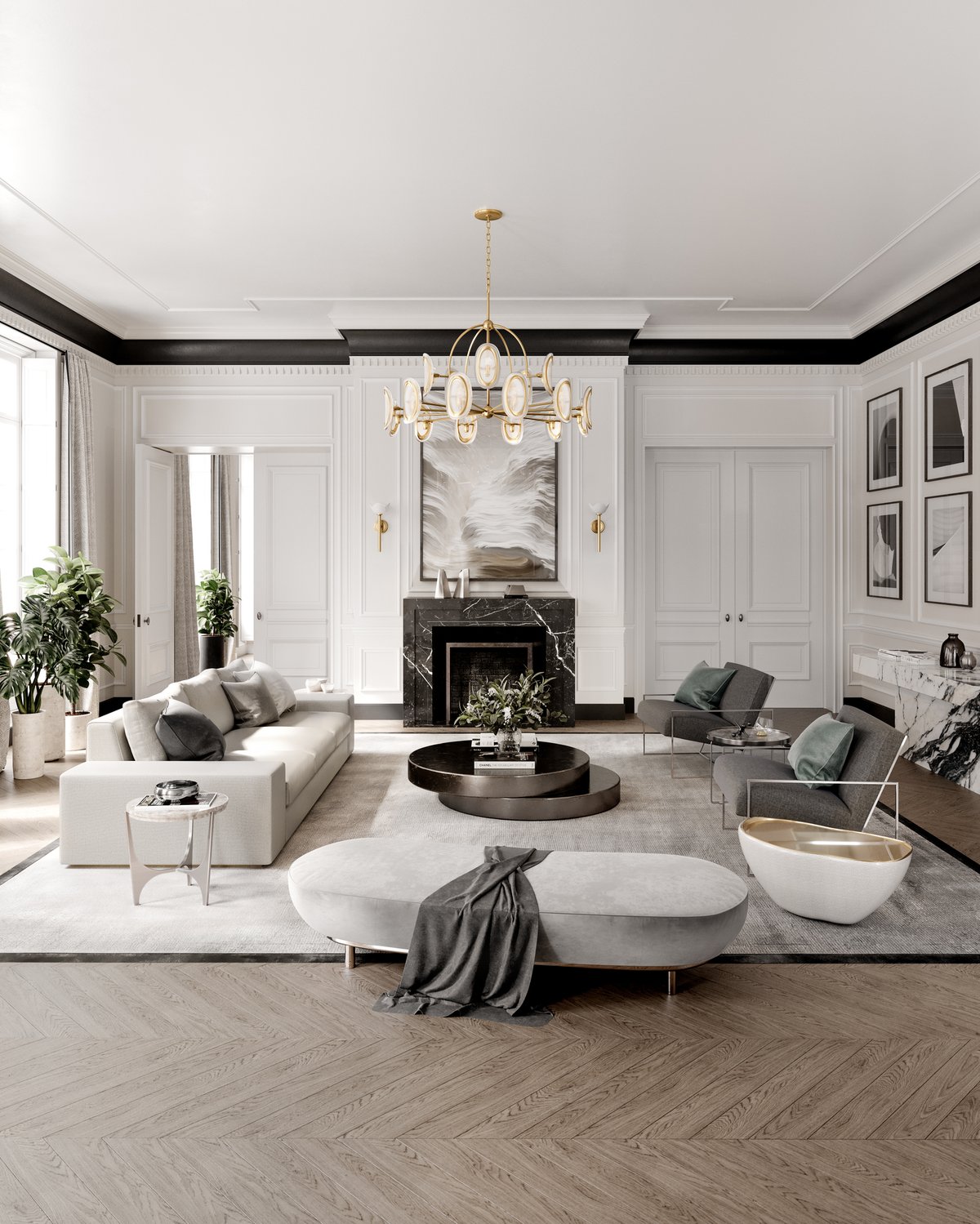Danes Chandelier - Hudson Valley Lighting