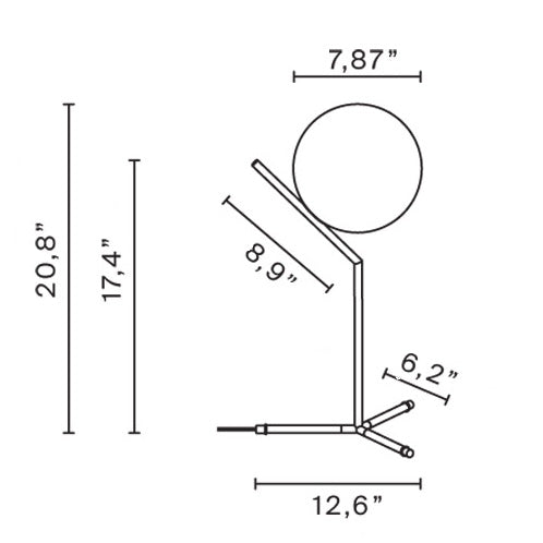 FLOS | IC T1 TABLE LAMP LIGHT | $626.00