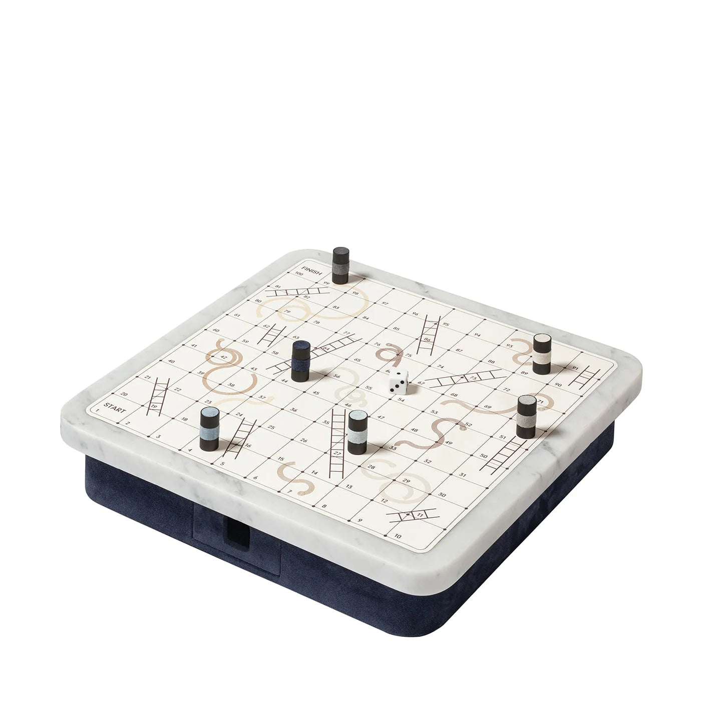 GIOBAGNARA | DELOS MARBLE SNAKES AND LADDERS GAME SET | $ 2,055.00