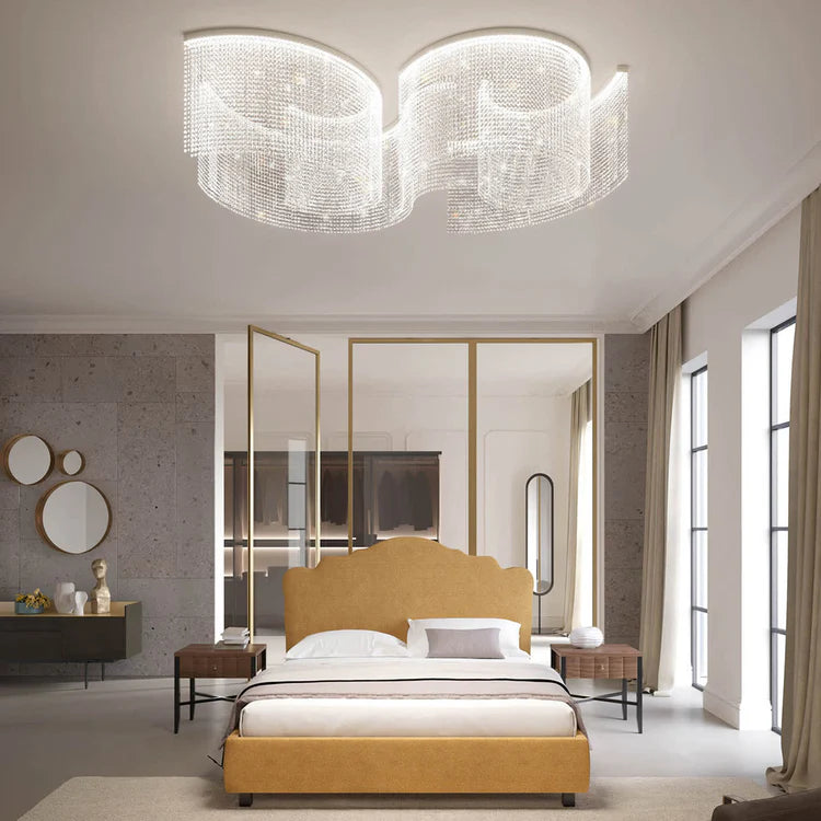 MASIERO | GALASSIA TRANSPARENT CRYSTAL CHANDELIER #2 | $21,340.00