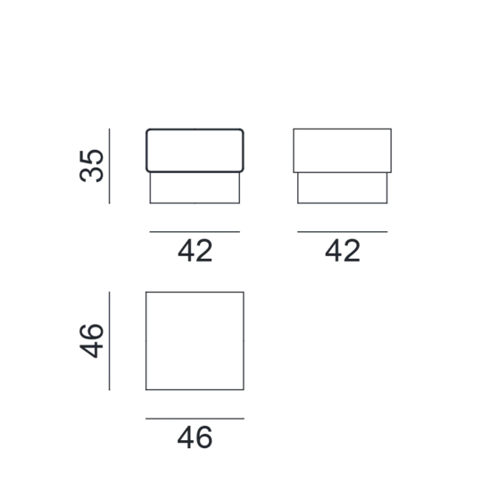 GERVASONI | KIRA SIDE TABLE | $355.00 - $556.00