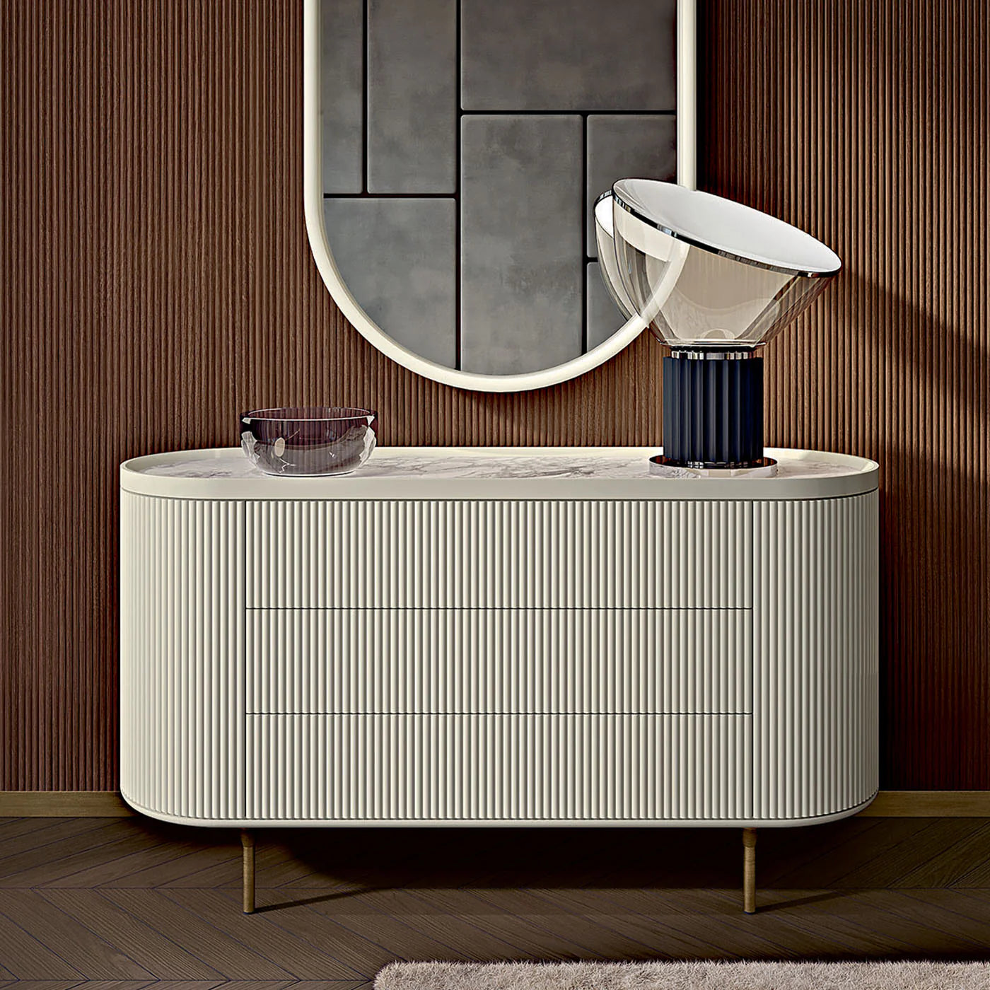 OPALE WHITE DRESSER BY BAMAX - $10,095.00