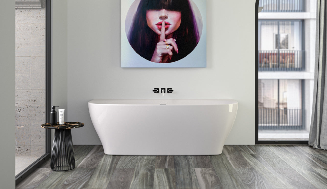 DREAM WALL ACRYLIC BATH TUB | PIETRA CASA BRAND | $10,585.96