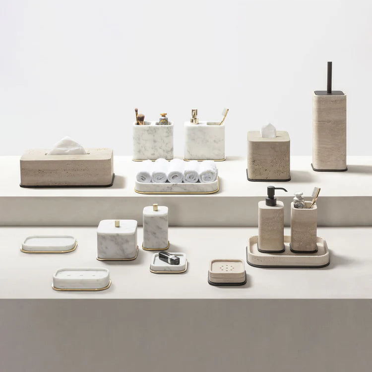 GIOBAGNARA | POLO MARBLE RECTANGULAR TISSUE HOLDER #5 | $1,575.00
