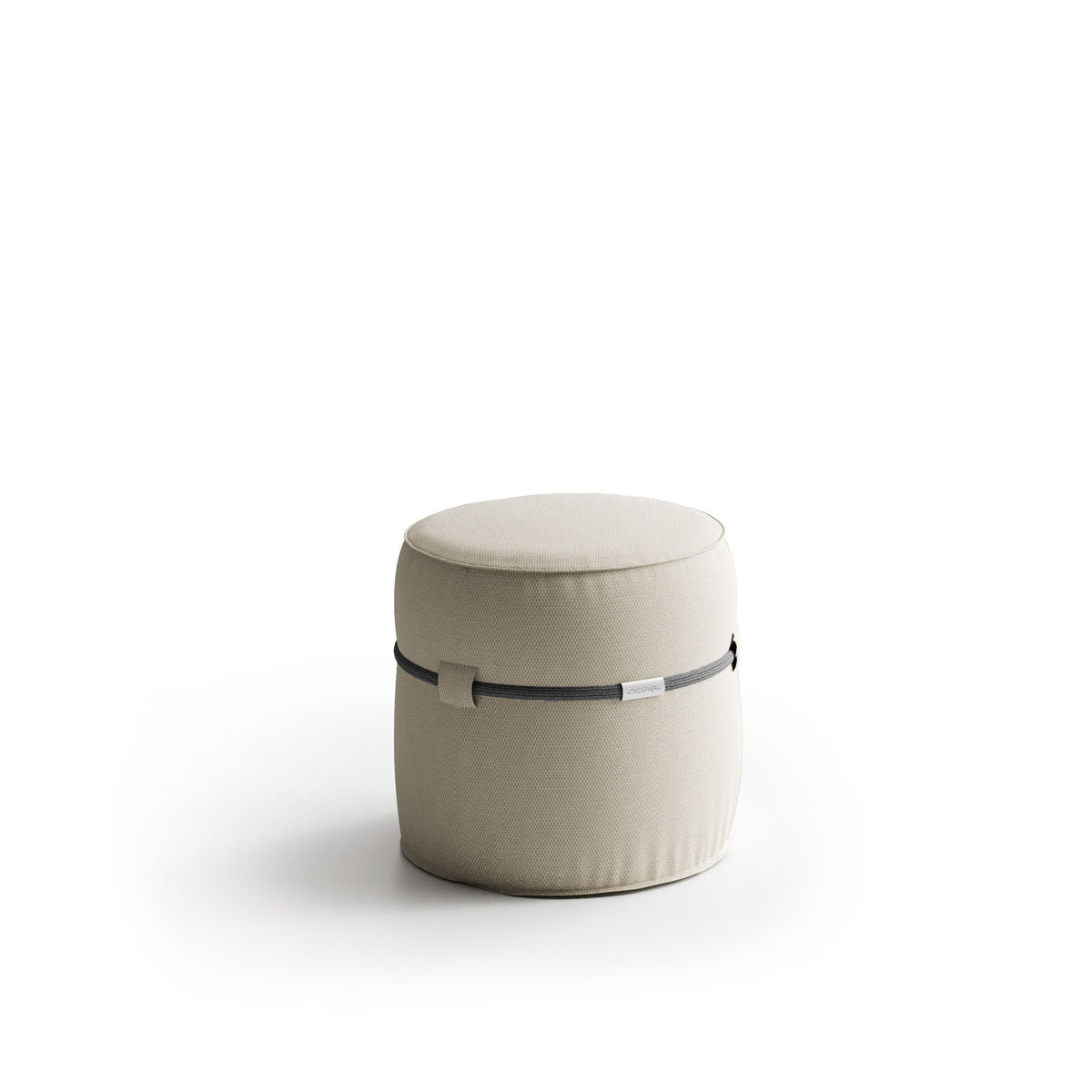 Atmosphera Levante Pouf - studio shot angle 2