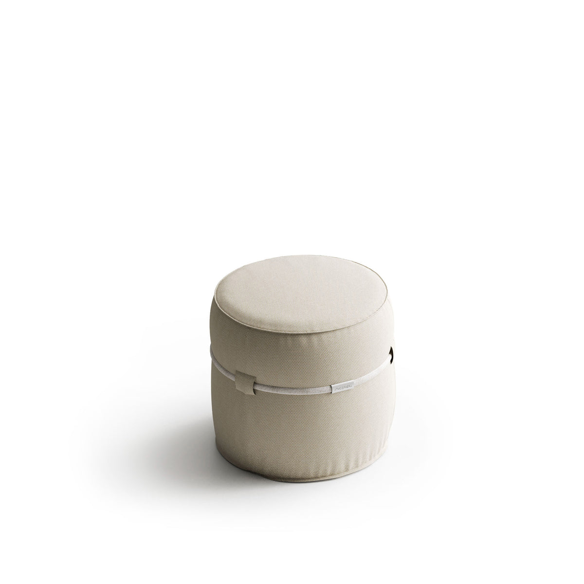 Atmosphera Levante Pouf - studio shot angle 3