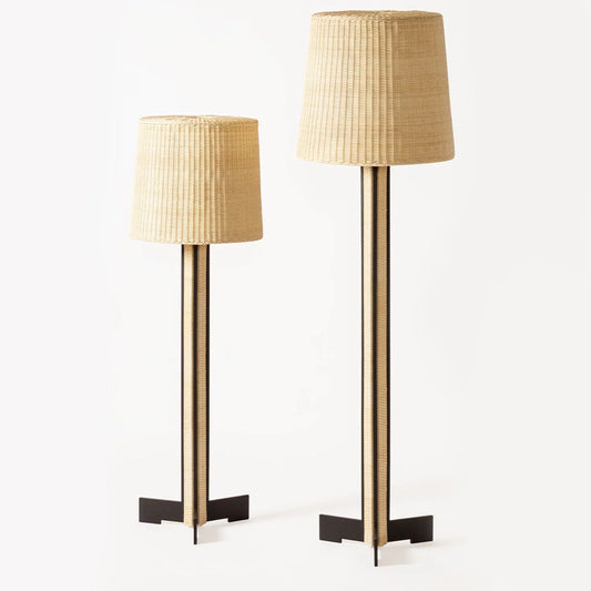 GIOBAGNARA | RHAPSODY RATTAN FLOOR LAMP | $3,095.00 - $3,595.00