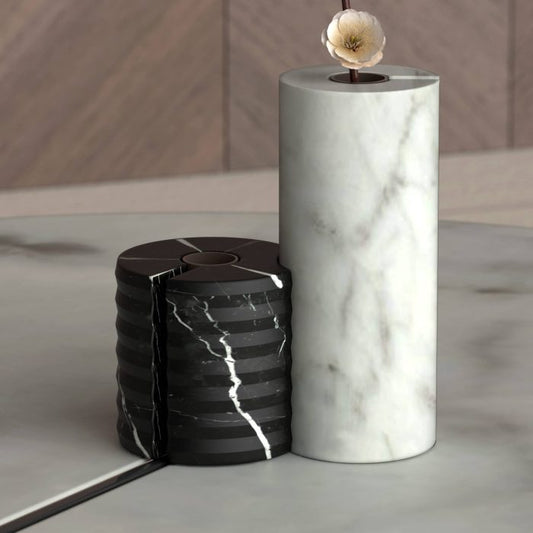 Loto soliflower vase detail